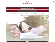 Tablet Screenshot of martinelli.com.uy